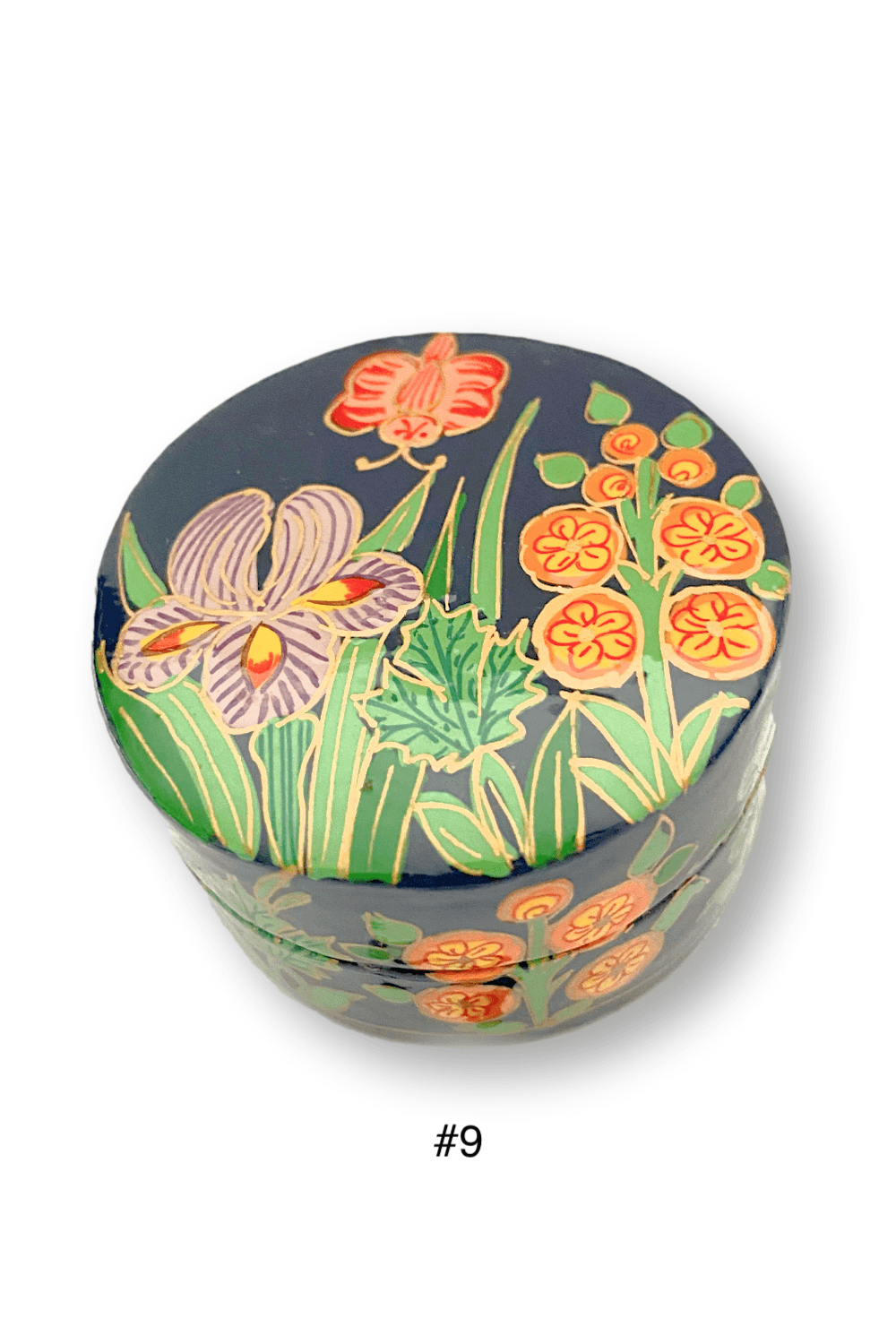 Hand Painted Floral Boxes