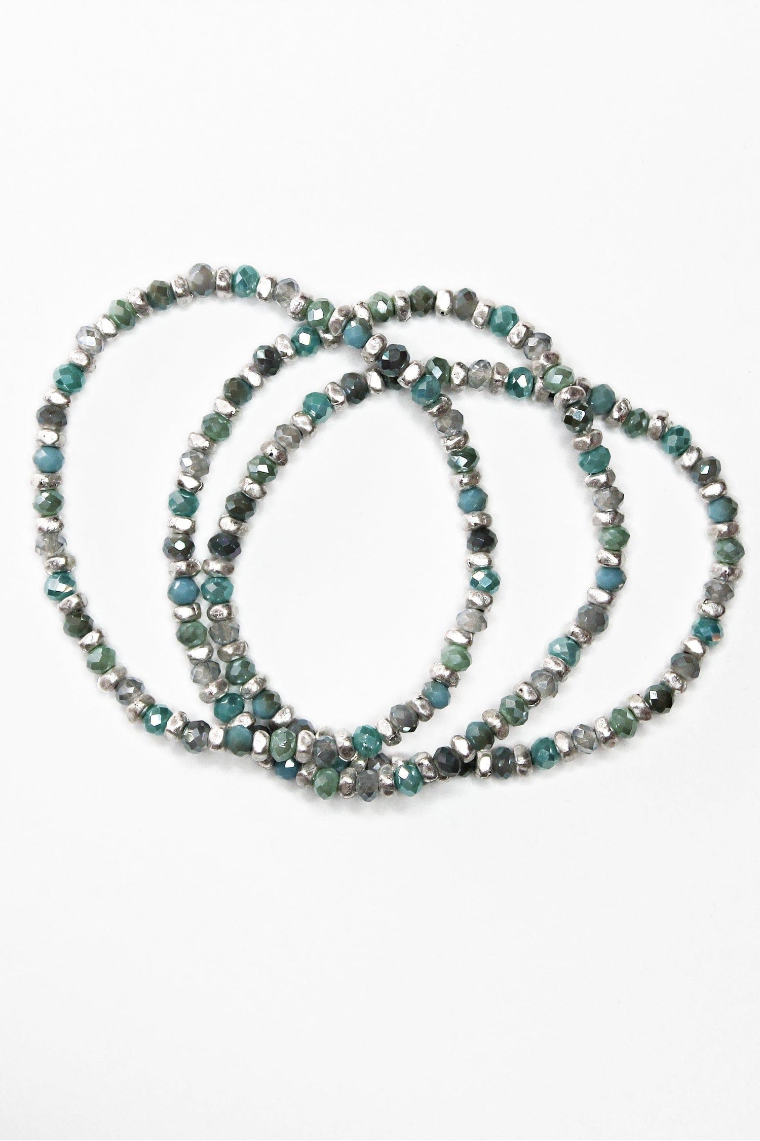 Three Crystal Bracelets - Marjory Warren Boutique