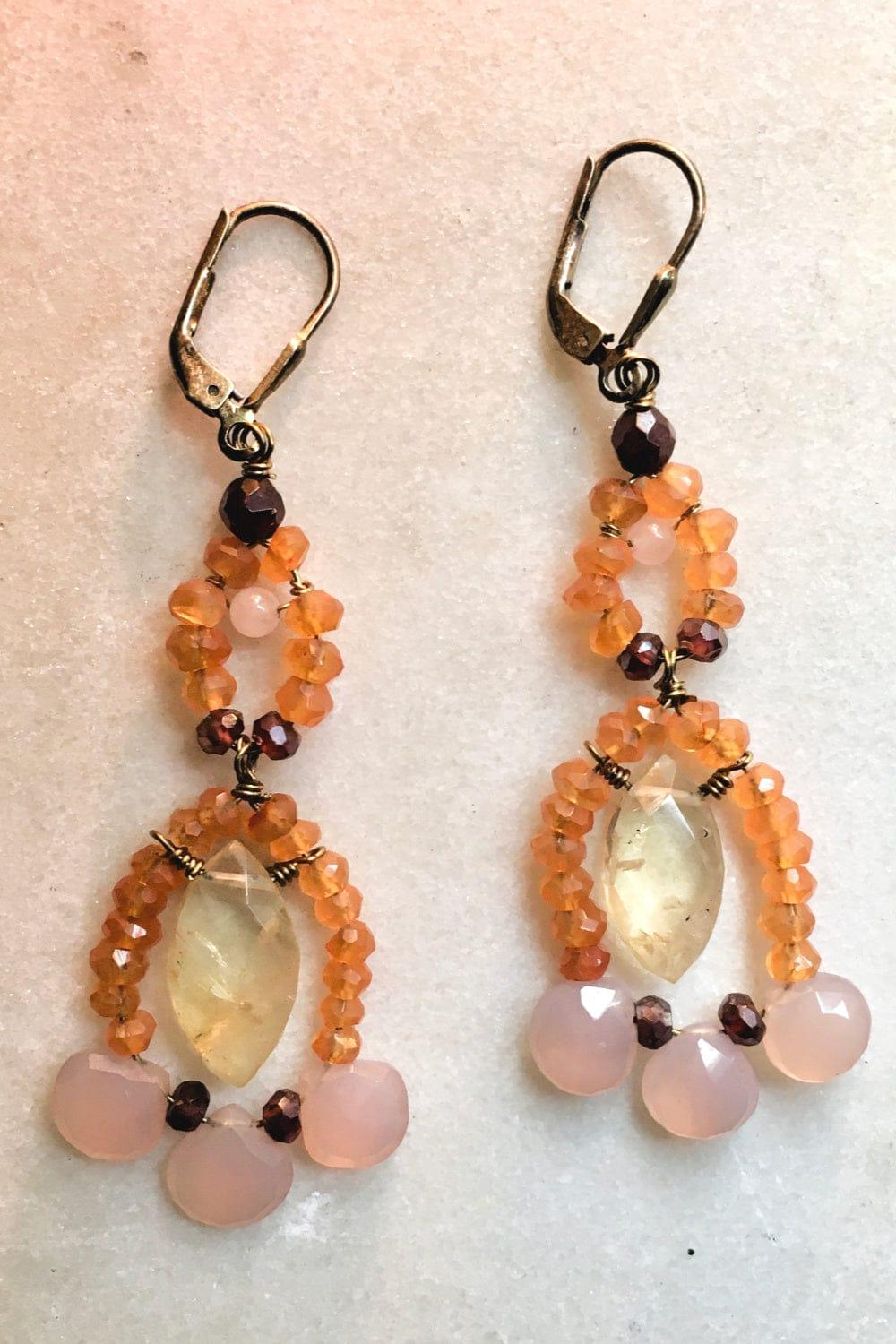 Two Tiered Earrings