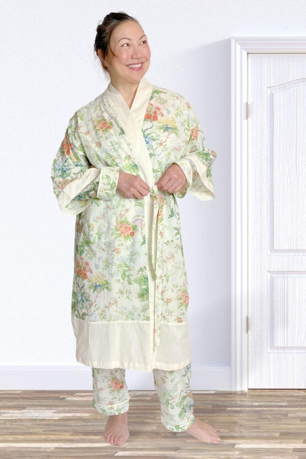 Women's Indian Cotton Robe